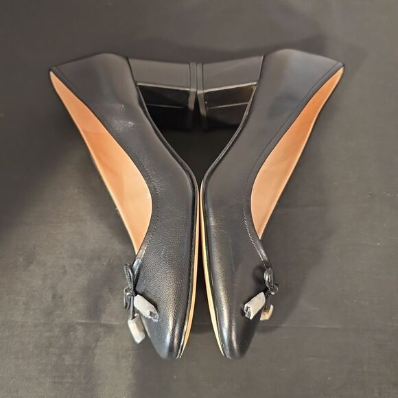 BRAND NEW KATE SPADE NEW YORK WOMEN'S BEV BOW PATENT LEATHER BLOCK HEEL - Picture 9 of 15